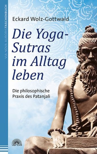Buchcover und Innenansicht für das Buch: Die Yoga-Sutras im Alltag leben