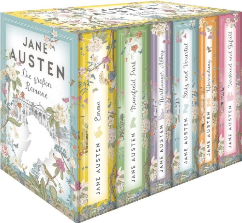 Buchcover und Innenansicht für das Buch: Jane Austen, Die großen Romane