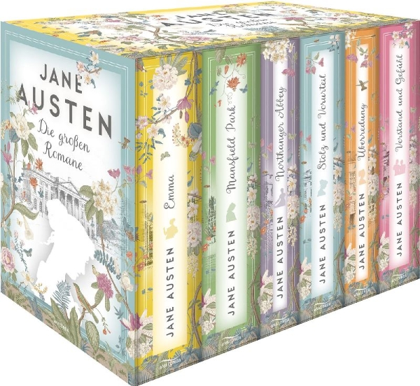 Buchcover und Innenansicht für das Buch: Jane Austen, Die großen Romane