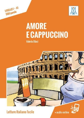 Buchcover und Innenansicht für das Buch: Livello 01. Amore e cappuccino