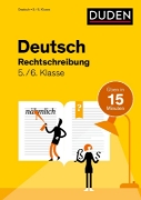 Buchcover und Innenansicht für das Buch: Deutsch in 15 Minuten - Rechtschreibung 5./6. Klasse