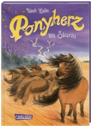 Buchcover und Innenansicht für das Buch: Ponyherz 14: Ponyherz im Sturm