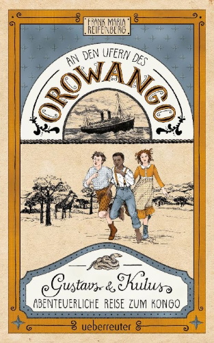 Buchcover und Innenansicht für das Buch: An den Ufern des Orowango