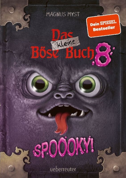 Buchcover und Innenansicht für das Buch: Das kleine Böse Buch 8: Interaktiver Lesespaß ab 8 Jahren vom Spiegel-Bestseller-Autor (Das kleine Böse Buch, Bd. 8)