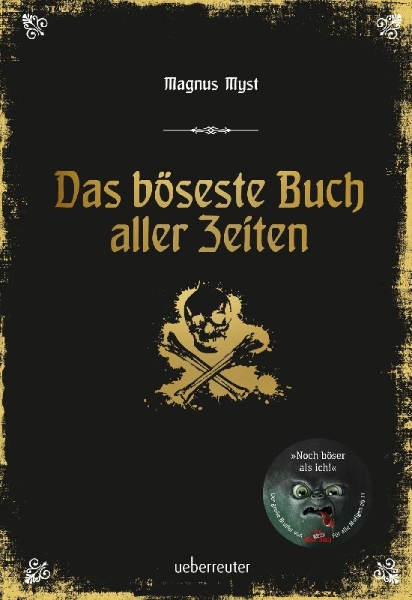 Buchcover und Innenansicht für das Buch: Das böseste Buch aller Zeiten