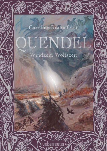 Buchcover und Innenansicht für das Buch: Quendel 2 - Windzeit, Wolfszeit