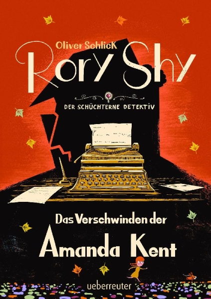 Buchcover und Innenansicht für das Buch: Rory Shy, der schüchterne Detektiv - Das Verschwinden der Amanda Kent (Rory Shy, der schüchterne Detektiv, Bd. 4)