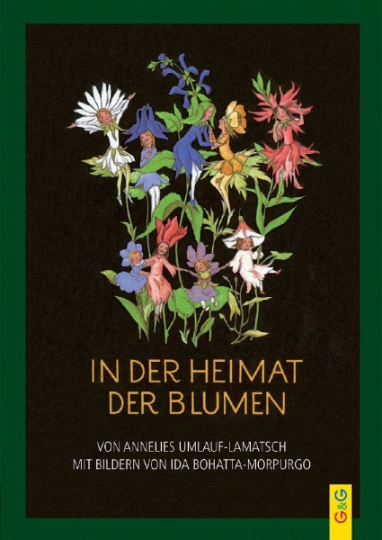 Buchcover und Innenansicht für das Buch: In der Heimat der Blumen