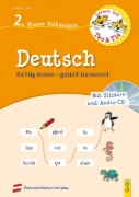 Buchcover und Innenansicht für das Buch: Lernen mit Teo und Tia Deutsch - 2. Klasse Volksschule mit CD