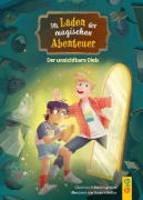 Buchcover und Innenansicht für das Buch: Im Laden der magischen Abenteuer