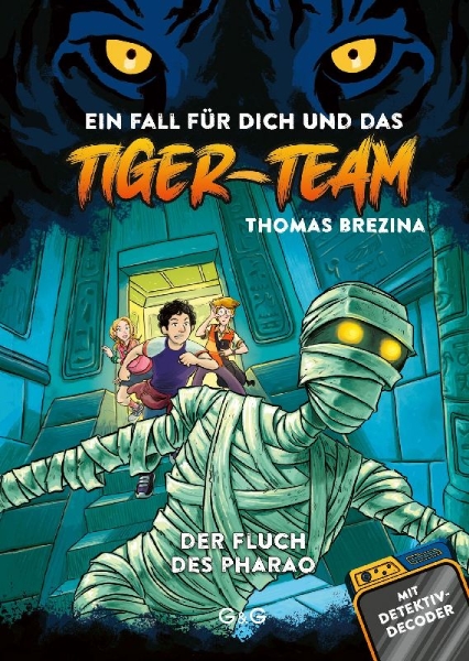 Buchcover und Innenansicht für das Buch: Tiger-Team - Der Fluch des Pharao