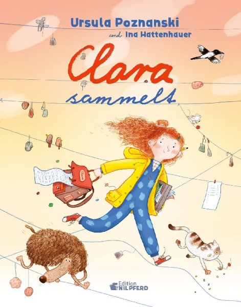 Buchcover und Innenansicht für das Buch: Clara sammelt