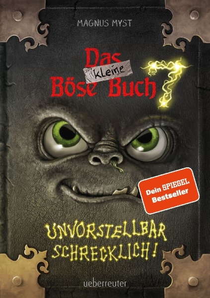 Buchcover und Innenansicht für das Buch: Das kleine Böse Buch 7: Interaktiver Lesespaß ab 8 Jahren vom Spiegel-Bestseller-Autor! (Das kleine Böse Buch, Bd. 7)