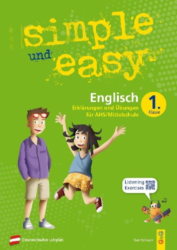 Buchcover und Innenansicht für das Buch: simple und easy Englisch 1