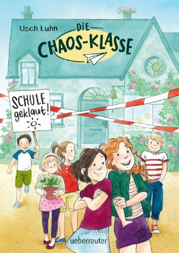 Buchcover und Innenansicht für das Buch: Die Chaos-Klasse - Schule geklaut!