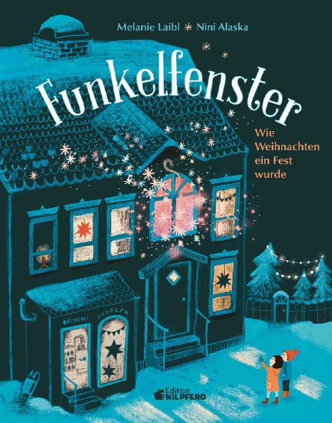 Buchcover und Innenansicht für das Buch: Funkelfenster