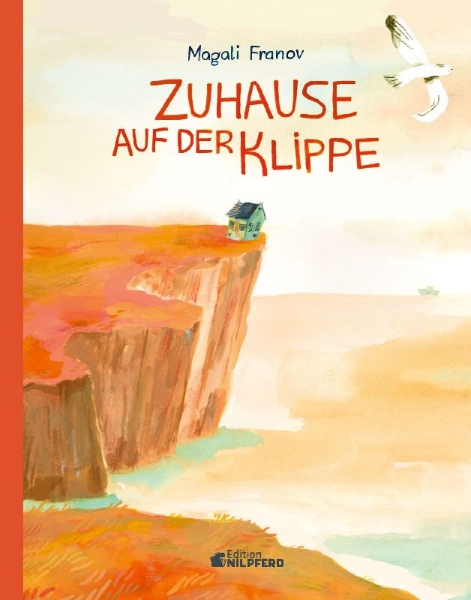 Buchcover und Innenansicht für das Buch: Zuhause auf der Klippe