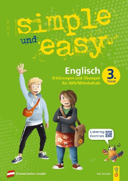 Buchcover und Innenansicht für das Buch: simple und easy Englisch 3