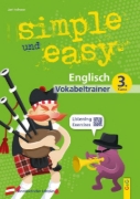 Buchcover und Innenansicht für das Buch: simple und easy Englisch 3 - Vokabeltrainer