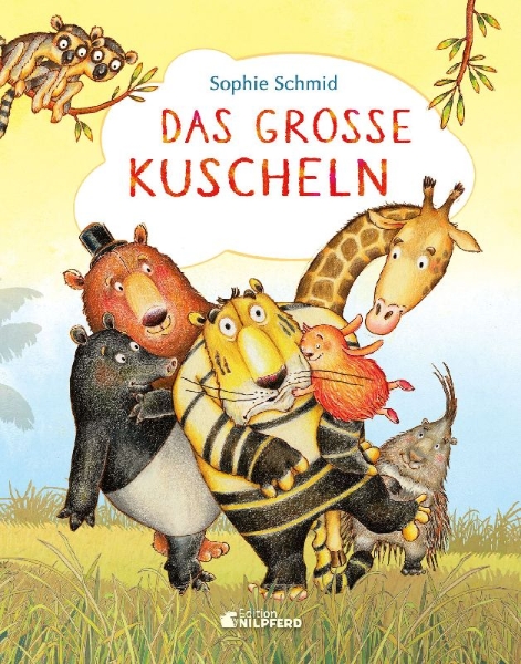 Buchcover und Innenansicht für das Buch: Das große Kuscheln