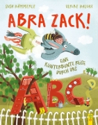 Buchcover und Innenansicht für das Buch: ABRA ZACK! Eine kunterbunte Reise durch das ABC