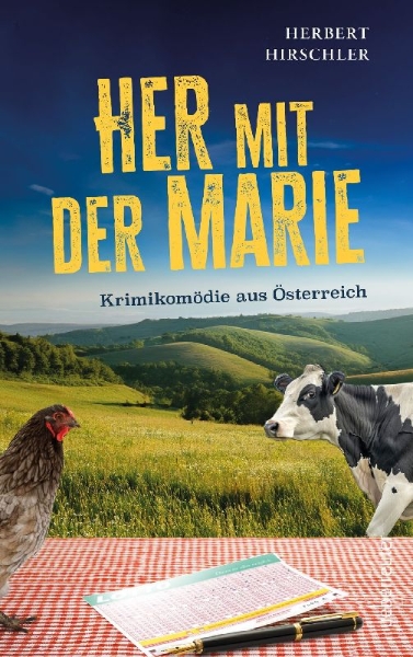 Buchcover und Innenansicht für das Buch: Her mit der Marie