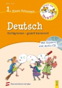 Buchcover und Innenansicht für das Buch: Lernen mit Teo und Tia Deutsch - 1. Klasse Volksschule mit CD