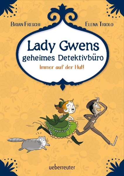 Buchcover und Innenansicht für das Buch: I misteri di Lady Bertha. I cappellini fatti a pezzi