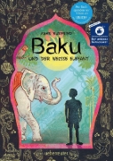 Buchcover und Innenansicht für das Buch: Baku und der weiße Elefant