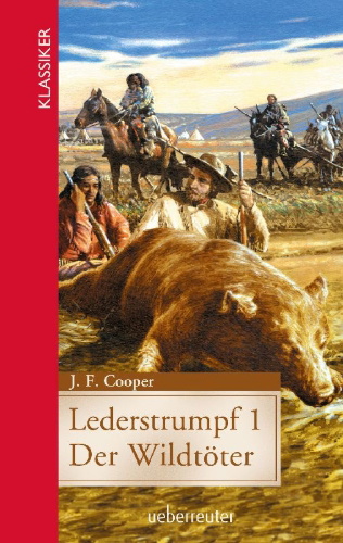 Buchcover und Innenansicht für das Buch: Lederstrumpf 1