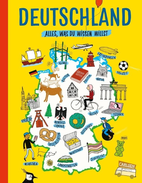 Buchcover und Innenansicht für das Buch: Deutschland. Alles, was du wissen willst