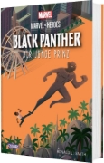 Buchcover und Innenansicht für das Buch: Marvel Heroes 4: Black Panther 1 - Der junge Prinz