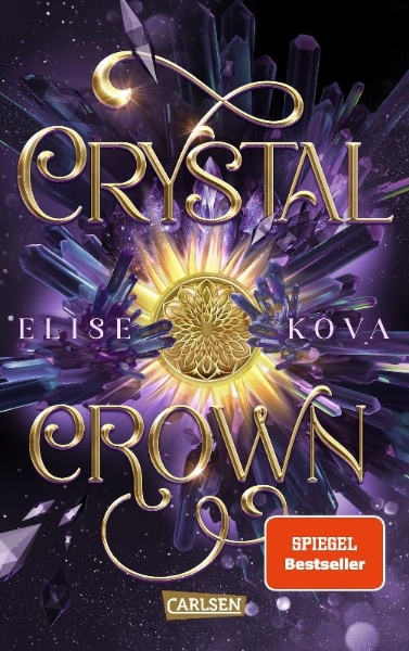 Buchcover und Innenansicht für das Buch: Crystal Crowned