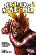 Buchcover und Innenansicht für das Buch: Boku no Hero Academia