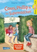 Buchcover und Innenansicht für das Buch: Conni & Co 7: Conni, Phillip und das Supermädchen