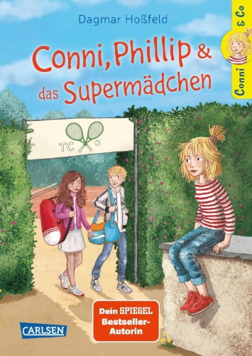 Buchcover und Innenansicht für das Buch: Conni & Co 7: Conni, Phillip und das Supermädchen