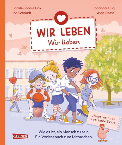 Buchcover und Innenansicht für das Buch: Wir leben  - wir lieben