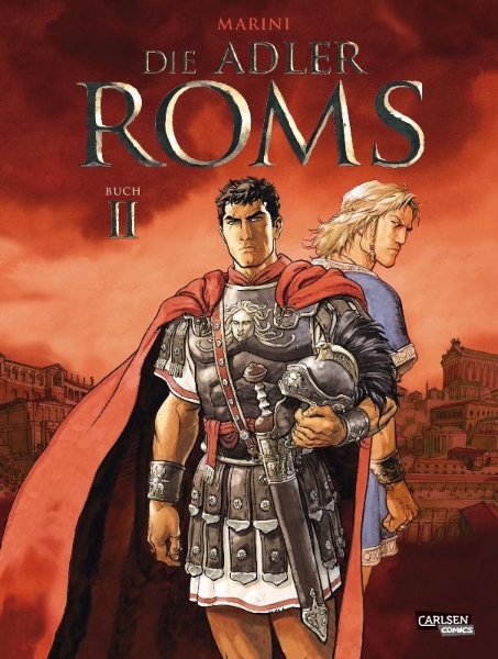 Buchcover und Innenansicht für das Buch: Die Adler Roms (Hardcover) 2: Buch II