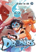Buchcover und Innenansicht für das Buch: Droners - Tales of Nui