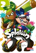 Buchcover und Innenansicht für das Buch: Splatoon