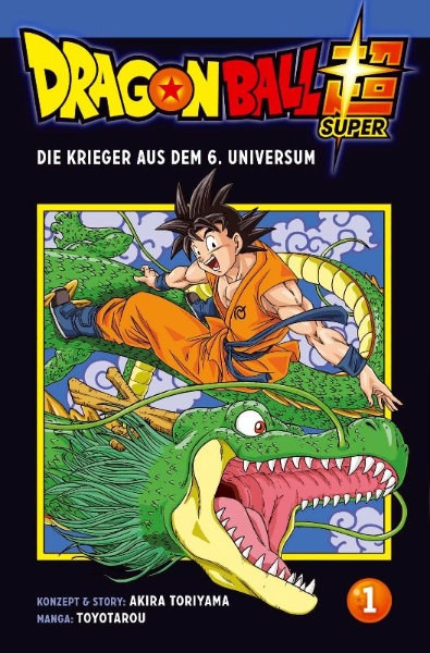 Buchcover und Innenansicht für das Buch: Dragon Ball Super