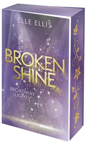 Buchcover und Innenansicht für das Buch: Broadway Lights 1: Broken Shine