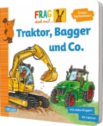 Buchcover und Innenansicht für das Buch: Frag doch mal ... die Maus: Traktor, Bagger und Co.