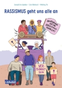 Buchcover und Innenansicht für das Buch: Rassismus geht uns alle an