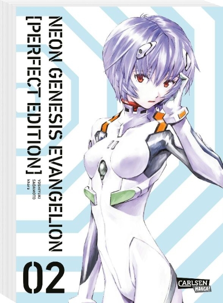 Buchcover und Innenansicht für das Buch: Aizouban Neon Genesis Evangelion