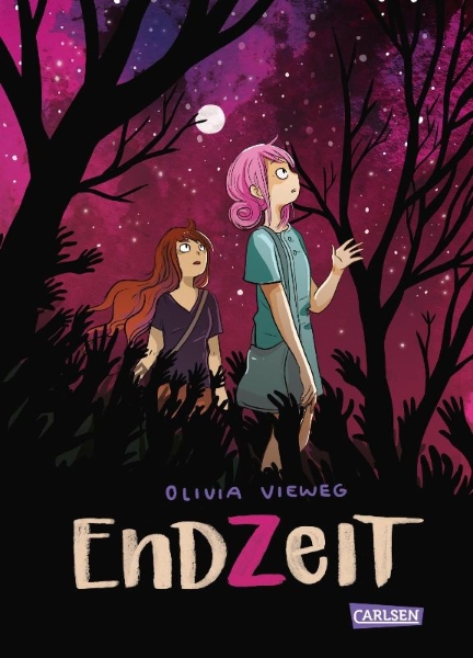 Buchcover und Innenansicht für das Buch: Endzeit