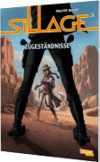 Buchcover und Innenansicht für das Buch: Sillage: Concessions