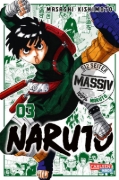 Buchcover und Innenansicht für das Buch: NARUTO Massiv 3