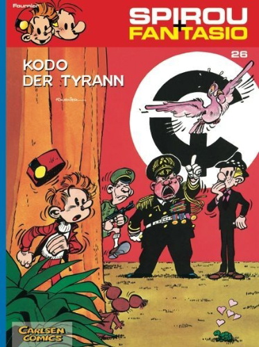 Buchcover und Innenansicht für das Buch: Kodo le tyran