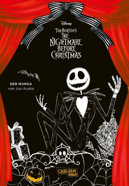 Buchcover und Innenansicht für das Buch: Tim Burton's The Nightmare Before Christmas